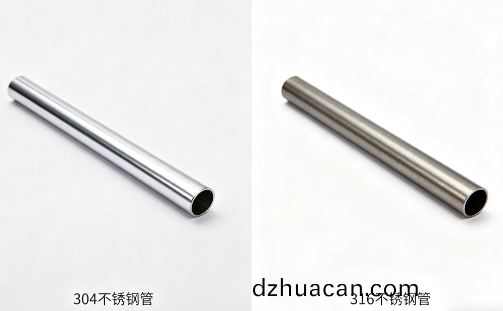 304和316不銹鋼(gang)管對(dui)比