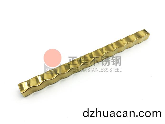 不銹鋼花紋管真空電(dian)鍍