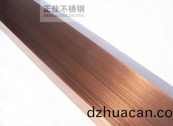 紅古(gu)銅不銹鋼裝飾方管