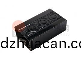 元寶花紋不銹鋼矩形管鍍黑