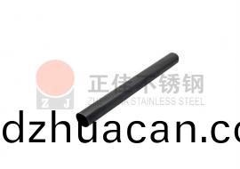 304不銹鋼圓管鍍(du)黑鈦